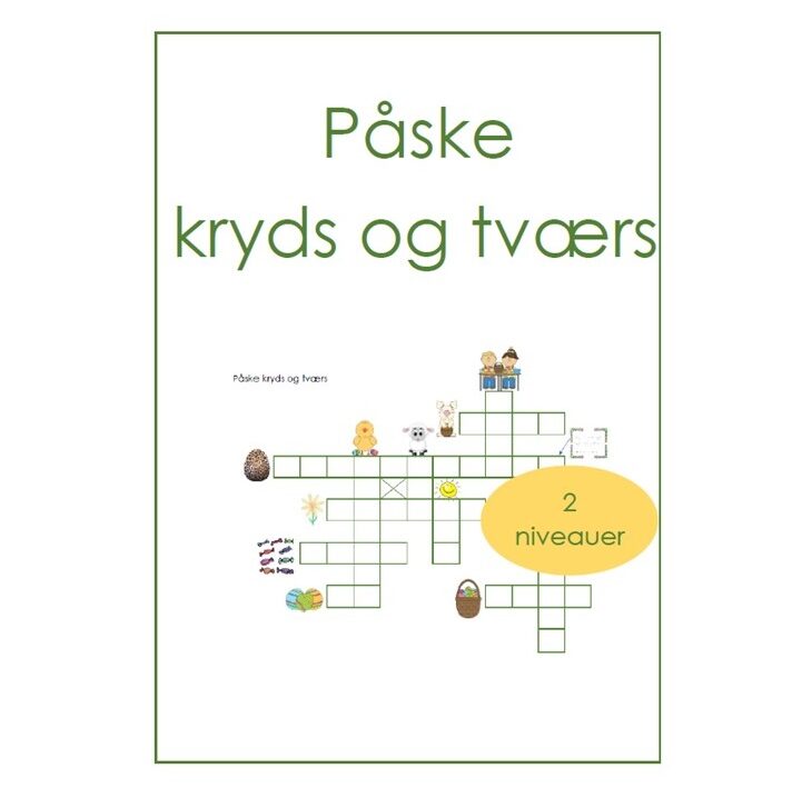 Kryds og tværs - Skriv og stav