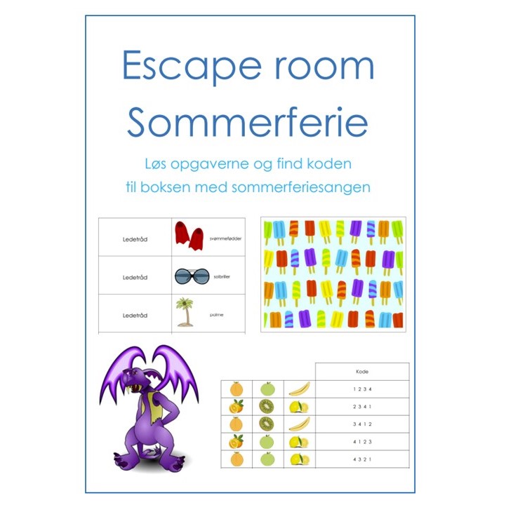 escape room sommerferie
