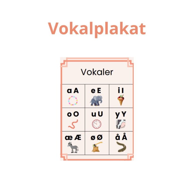 Vokalplakat