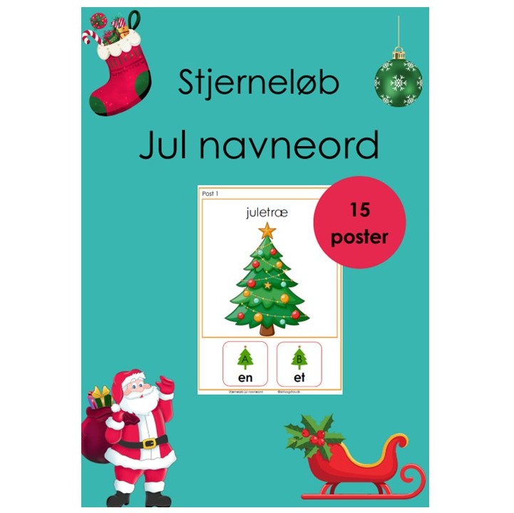 Stjerneløb jul navneord