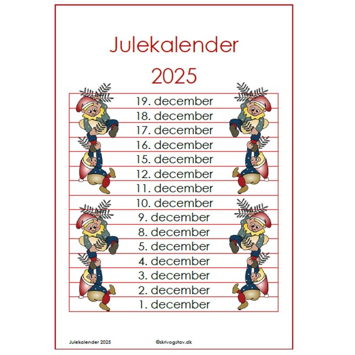 Julekalender 2025